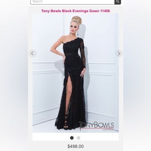 Toni bowls dress used good condition size 4